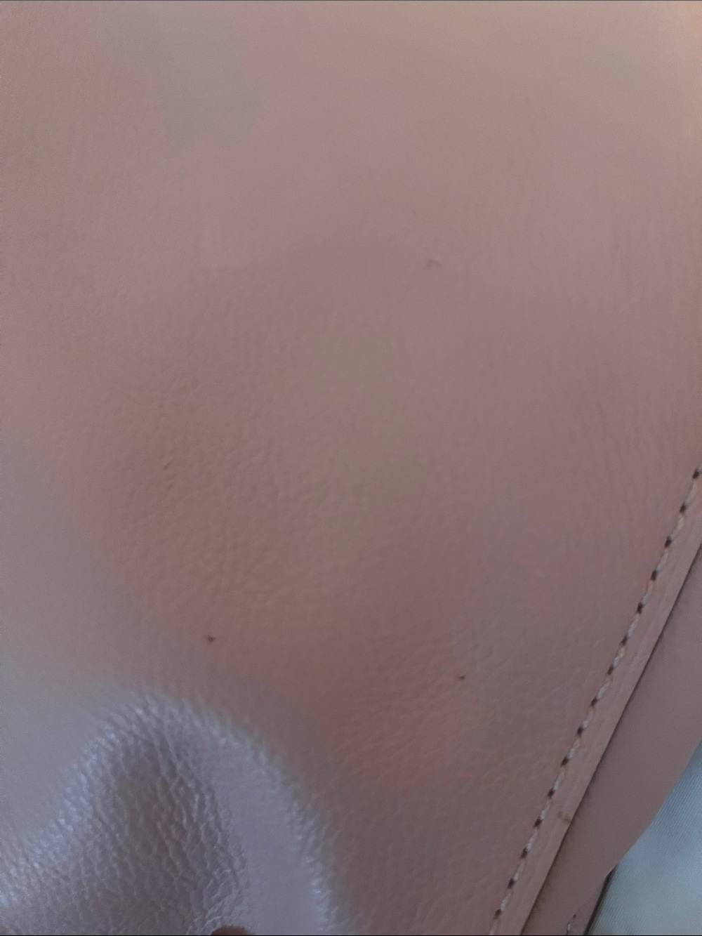 Coach Pink Pebbled Leather Crossbody Bag - Picture 6 of 12